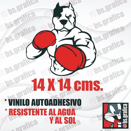 Sticker Perro Boxer