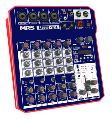 Mrs Sstudio 12fx - Mezclador Mixer Inalambrico