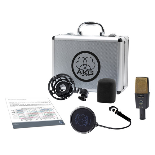 Microfono Estudio Grabacion C414 Akg +dscto+ Envio