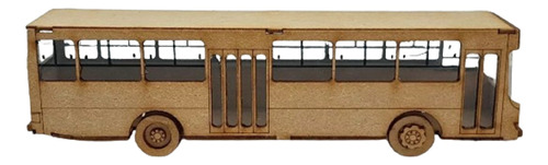 Nico Colectivo Bus 1420 Armado Para Pintar H0 (mnc 106a)