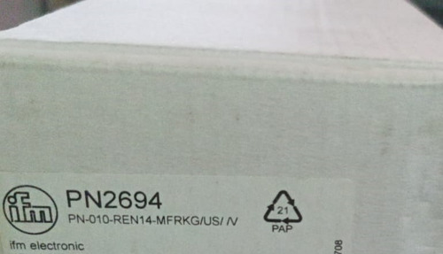 Ifm Efector Sensor De Presion Pn2694