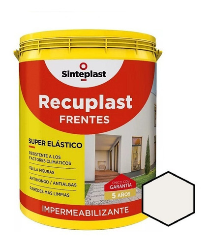 Sinteplast Recuplast Frentes Impermeabilizante - 10 Lts