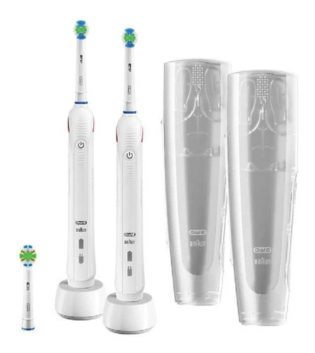 Paquete 2 Cepillos De Dientes Oral B Advanced Clean De Viaje