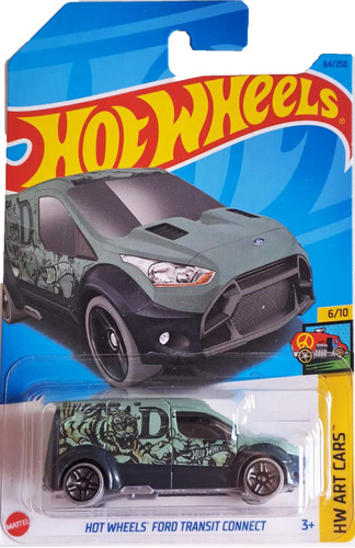 Hot Wheels Hwargento Hot Wheels Ford Transit Connect J4621 2