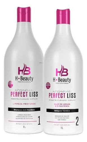 Kit Progressiva Perfect Liss - Hbeauty 300ml