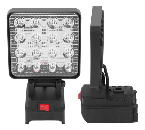 Led Inalámbrico Flood Work De 4 Pulgadas Cuadradas Y 16 Led