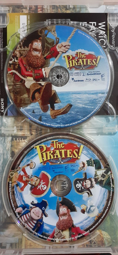 Piratas! Una Loca Aventura - Blu-ray 3d + 2d + Dvd Original