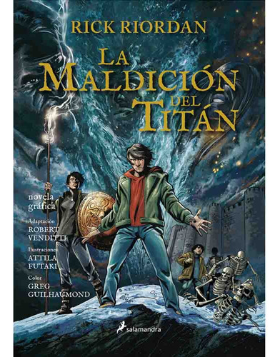 Percy Jackson: La Maldicion Del Titan Novela Grafica - Rick 