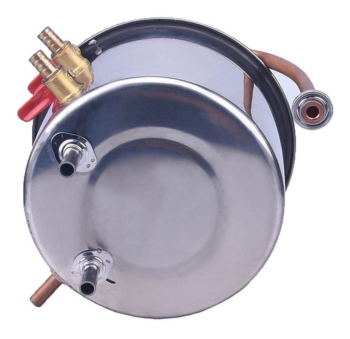 Seeutek 2 Gal 8l Agua Alcohol Vino Casa Destilador Cobre.