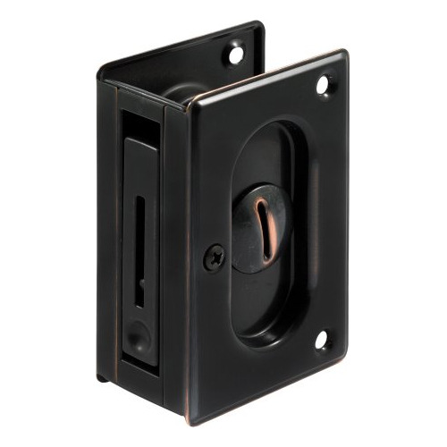 Products N 7368  Pocket Door Privacy Lock, Sólido, Cha...