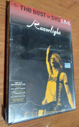 Razorlight Live The Best Of Dvd