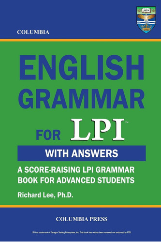 Libro: Columbia English Grammar For Lpi