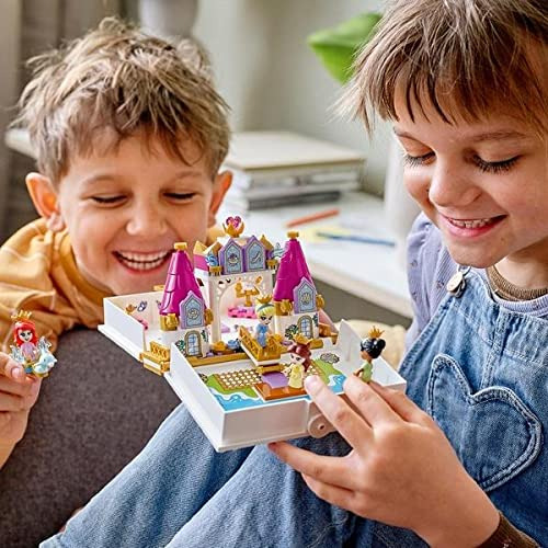 Libro De Cuentos De Lego Disney Ariel Belle Cenicienta Tiana