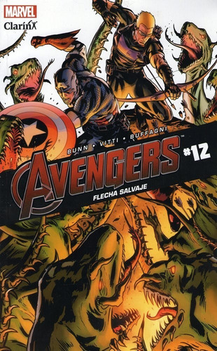 Avengers Colec Clarin Marvel 2018 Tomo 12 Nuevos Collectoys