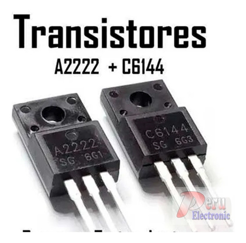 Transistor A2222 Transistor C6144  Epson Unidad 7 C/u