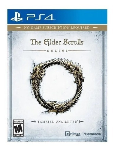 Juego The Elder Scrolls On Line Físico Ps4  Usado