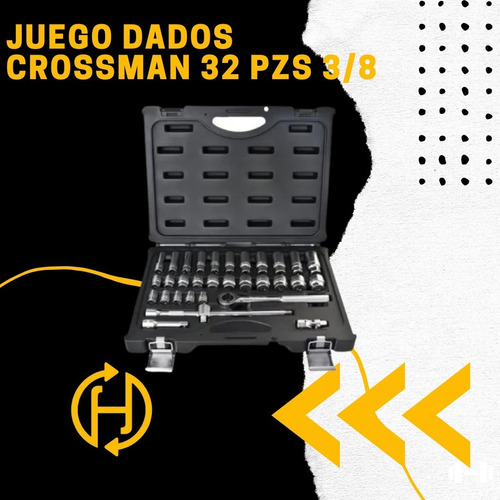 Juego De Dados Crossman  32 Piezas  3/8