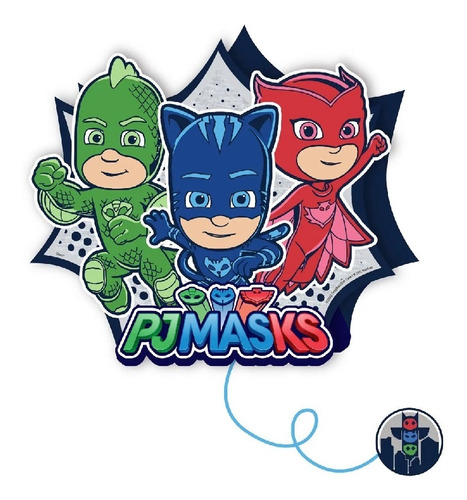 Piñata Cumpleaños Pj Masks Cotillón Activarte