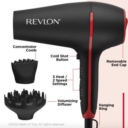 Secadora Revlon De Cabello Smoothstay De Ceramica Xchws P