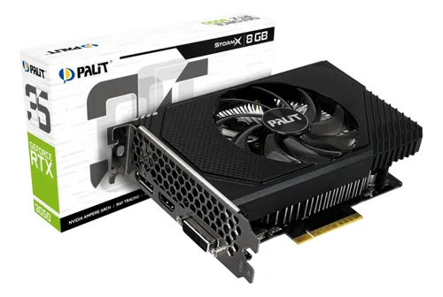 Tarjeta Video Palit Geforce Rtx3050 8gb Gddr6 Pcie 4 Gamer