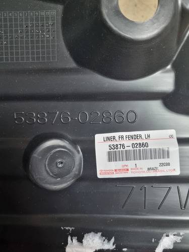 Guardapolvo Toyota Corolla Seg 2021-2022 Original 100%
