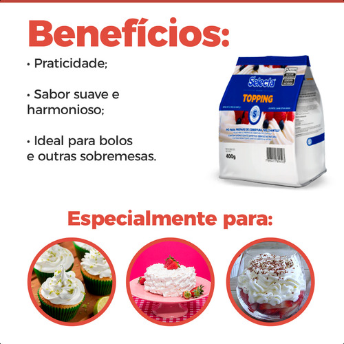 Chantilly Topping 400g - Selecta
