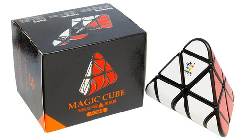 Pyraminx Penrose Yuxin Cubo Mágico Colección 2 Colores Color De La Estructura Negro