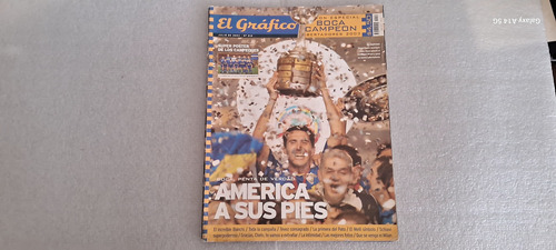 El Gráfico Boca Campeón Libertadores 2003 Con Poster Central