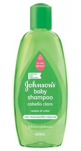 Shampoo Cabello Claro X400 Ml Johnson's Baby