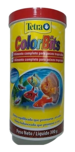 Ração Peixes Color Bits Granules 300gr - Tetra  