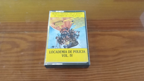 Locademia De Policia Vol 4  Banda Sonora  Casette Nuevo 