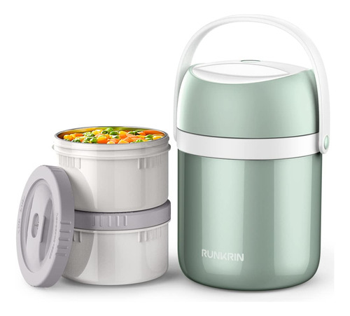 Runkrin Insulated Food Jar 54oz For Hot Food 6 Horas, Mlr1t