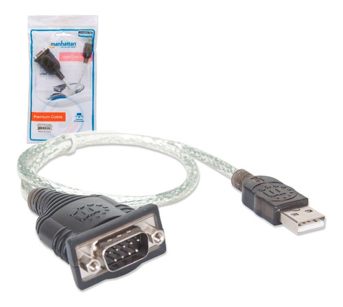 Cable Adaptador Usb A Serie Rs232 Manhattan 205153 Fiscal