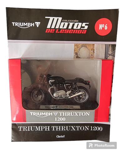 Colección Motos De Leyenda Triumph Truxton 1200 Num 6 Clarin