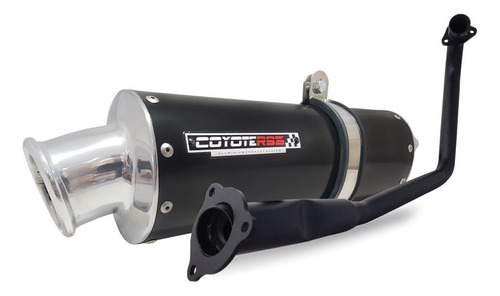 Escape / Ponteira Coyote Rs3 Alumínio Oval Apache 150 Dafra