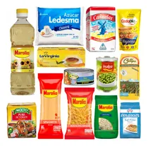Comprar Combo De Mercaderia X 16 Productos \u002F Canasta Basica
