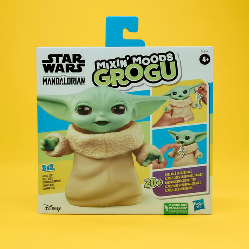 Figura Star Wars Grogu Mixin' Moods Con Expresiones