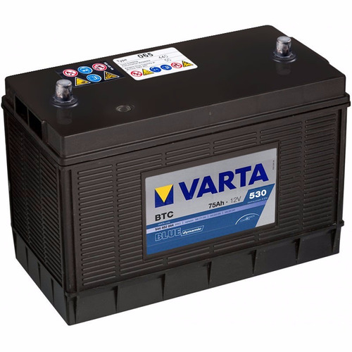 Batería Varta 130 Amper 75 Ah 18 Meses De Garantía Mileban