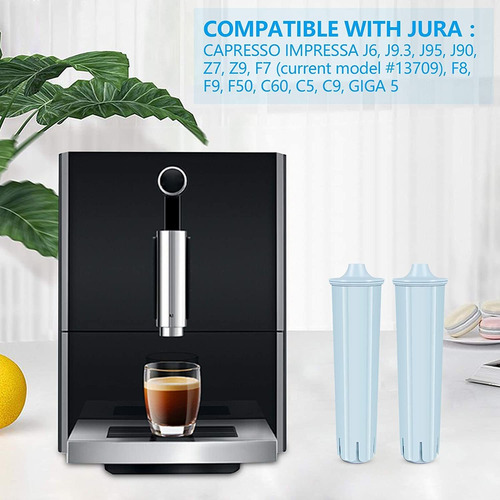 Ladyson - Filtro De Agua Para Cafetera Jura Claris, Filtros