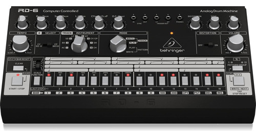 Behringer Rd-6-bk Caja De Ritmos Analógica - Negra