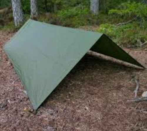 Imagen 1 de 8 de Tarp De Supervivencia 3x4 Camping Toldo Acampar 