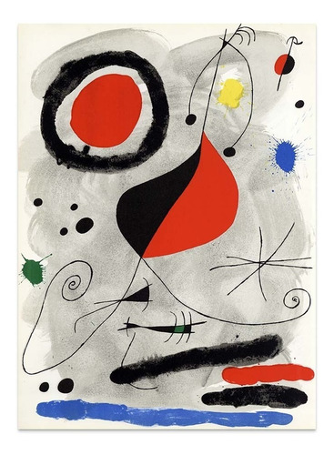 Lamina Fine Art L'arc Joan Miro 40x50 Cm Myc Arte
