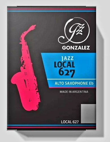 Caja De Cañas Saxo Alto Gonzalez Jazz 627