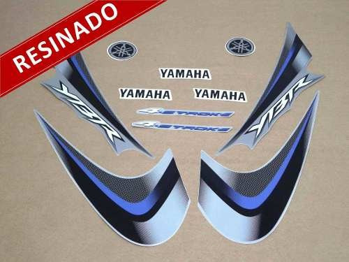 Kit Adesivos Ybr 125 2008 Prata Resinado 10091