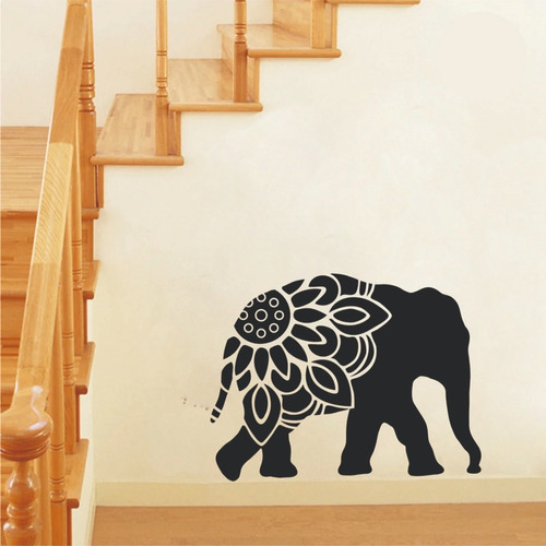 Vinilo Decorativo Elefante  Diferentes Colores 