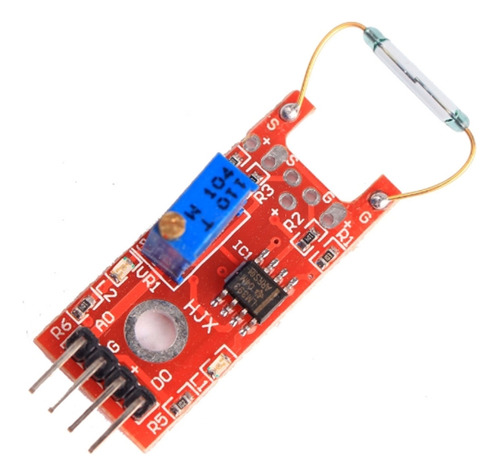 Placa De Sensor Reed Para Arduino