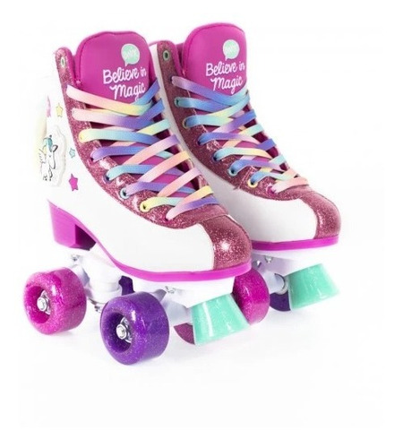 Patines Onix Unicornio Talla 22 Para Niñas 4 Ruedas