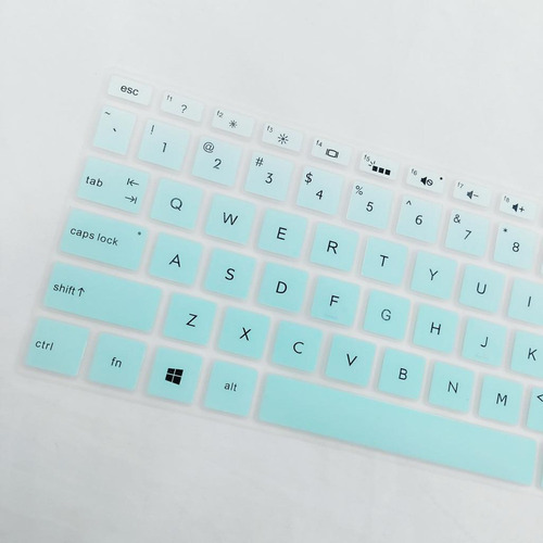 Cubierta De Teclado De Escritorio Verde Claro 15,6 Pulgadas