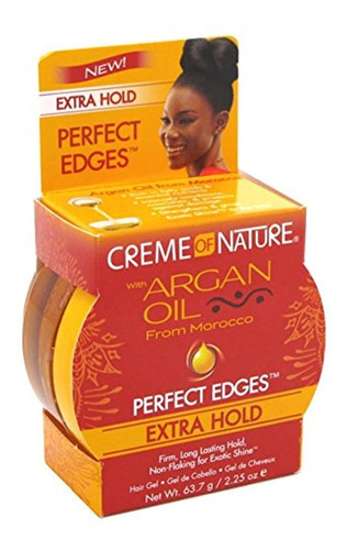 Creme Of Nature Aceite De Argán Perfect Edges Extra Hold 2.2