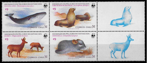 Fauna - Wwf - Chile - Serie Mint - Complemento Derecho
